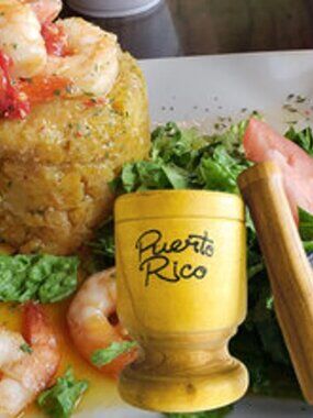 Puerto Rico Mortar with Pestle Choices available are Medium Size